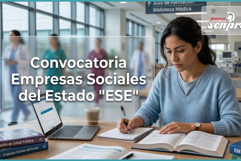Convocatoria Empresas Sociales del Estado ESE, Senpro